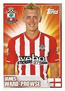 Sticker James Ward-Prowse - Premier League Inglese 2014-2015 - Topps