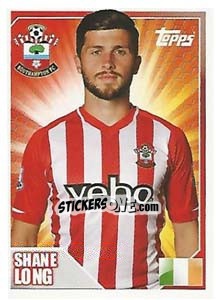 Figurina Shane Long - Premier League Inglese 2014-2015 - Topps