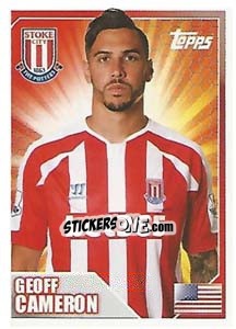 Sticker Geoff Cameron - Premier League Inglese 2014-2015 n. 407 - Topps