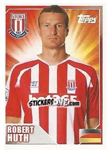 Sticker Robert Huth - Premier League Inglese 2014-2015 - Topps