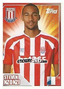 Sticker Steven Nzonzi - Premier League Inglese 2014-2015 n. 413 - Topps
