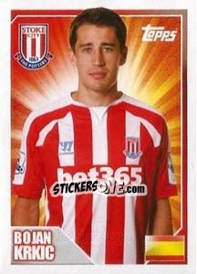 Sticker Bojan Krkic - Premier League Inglese 2014-2015 n. 418 - Topps