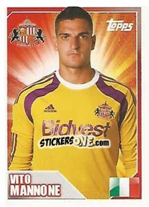 Sticker Vito Mannone - Premier League Inglese 2014-2015 - Topps