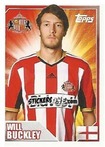 Sticker Will Buckley - Premier League Inglese 2014-2015 n. 436 - Topps