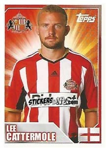 Sticker Lee Cattermole - Premier League Inglese 2014-2015 n. 438 - Topps