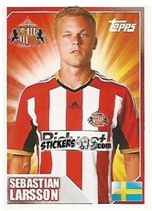 Sticker Sebastian Larsson - Premier League Inglese 2014-2015 n. 440 - Topps