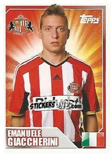 Sticker Emanuele Giaccherini - Premier League Inglese 2014-2015 n. 443 - Topps