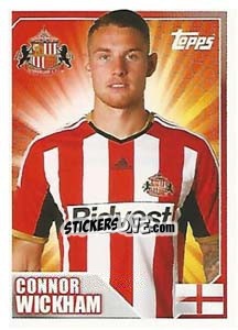 Sticker Connor Wickham - Premier League Inglese 2014-2015 n. 445 - Topps