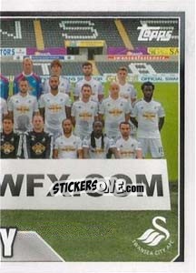 Figurina Team Photo - Premier League Inglese 2014-2015 - Topps