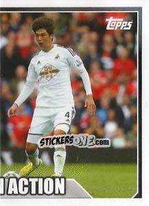 Sticker Match Action - Premier League Inglese 2014-2015 - Topps