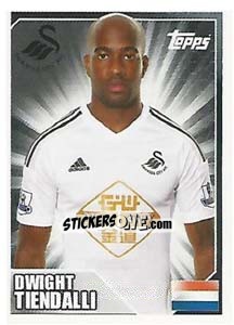 Sticker Dwight Tiendalli - Premier League Inglese 2014-2015 n. 455 - Topps