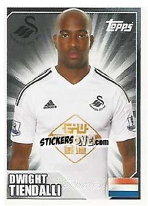 Figurina Dwight Tiendalli - Premier League Inglese 2014-2015 - Topps