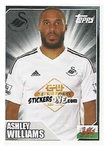 Sticker Ashley Williams - Premier League Inglese 2014-2015 n. 459 - Topps