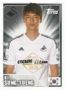 Sticker Ki Sung-Yueng - Premier League Inglese 2014-2015 - Topps