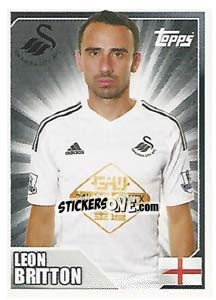 Sticker Leon Britton - Premier League Inglese 2014-2015 n. 462 - Topps