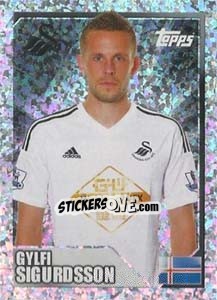 Sticker Gylfi Sigurdsson - Premier League Inglese 2014-2015 n. 464 - Topps