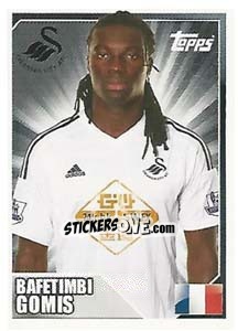 Cromo Bafétimbi Gomis - Premier League Inglese 2014-2015 - Topps