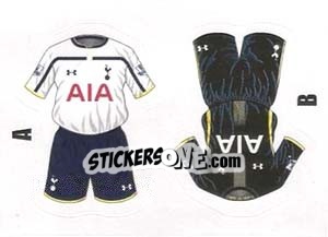 Sticker Home/Away Kit (474A, 474B) - Premier League Inglese 2014-2015 n. 474 - Topps