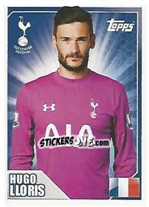 Sticker Hugo Lloris - Premier League Inglese 2014-2015 n. 477 - Topps