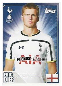 Sticker Eric Dier - Premier League Inglese 2014-2015 n. 482 - Topps