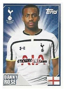 Figurina Danny Rose - Premier League Inglese 2014-2015 - Topps