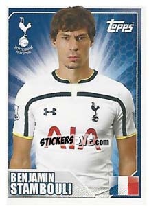 Sticker Benjamin Stambouli - Premier League Inglese 2014-2015 n. 486 - Topps