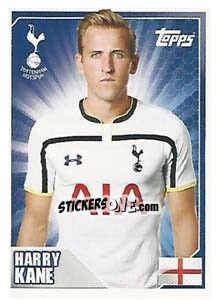 Sticker Harry Kane - Premier League Inglese 2014-2015 n. 492 - Topps
