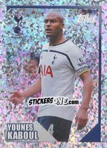 Sticker Younès Kaboul (Captain) - Premier League Inglese 2014-2015 - Topps