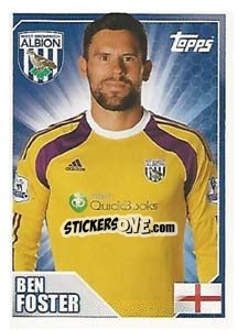 Sticker Ben Foster - Premier League Inglese 2014-2015 - Topps