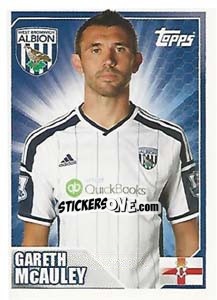 Sticker Gareth McAuley - Premier League Inglese 2014-2015 n. 503 - Topps
