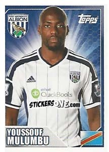 Sticker Youssouf Mulumbu - Premier League Inglese 2014-2015 n. 509 - Topps