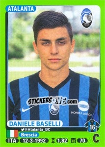 Figurina Daniele Baselli - Calciatori 2014-2015 - Panini