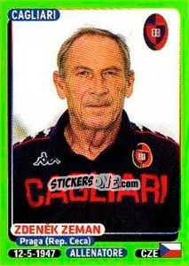 Sticker Zdeněk Zeman - Calciatori 2014-2015 n. 35 - Panini
