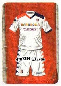 Sticker 2a Divisa Cagliari - Calciatori 2014-2015 - Panini