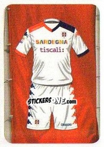 Figurina 2a Divisa Cagliari - Calciatori 2014-2015 - Panini