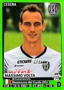 Sticker Massimo Volta - Calciatori 2014-2015 - Panini