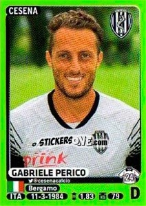 Cromo Gabriele Perico - Calciatori 2014-2015 - Panini