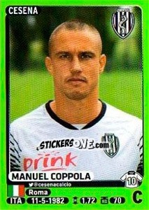 Sticker Manuel Coppola - Calciatori 2014-2015 - Panini
