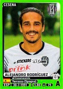 Cromo Alejandro Rodríguez - Calciatori 2014-2015 - Panini