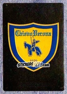 Sticker Scudetto ChievoVerona - Calciatori 2014-2015 n. 82 - Panini