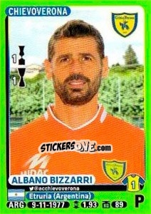 Sticker Albano Bizzarri - Calciatori 2014-2015 n. 84 - Panini