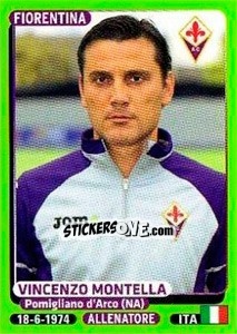 Cromo Vincenzo Montella - Calciatori 2014-2015 - Panini