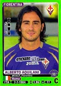 Sticker Alberto Aquilani - Calciatori 2014-2015 - Panini