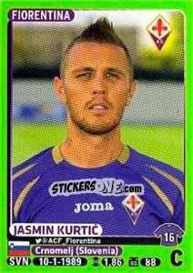 Figurina Jasmin Kurtic - Calciatori 2014-2015 - Panini