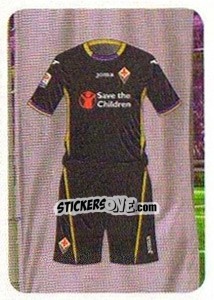 Sticker 3a Divisa Fiorentina - Calciatori 2014-2015 n. 158 - Panini
