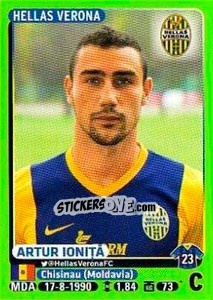 Sticker Artur Ioniță - Calciatori 2014-2015 - Panini