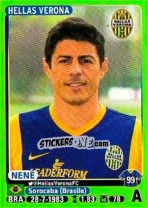 Figurina Nenê - Calciatori 2014-2015 - Panini