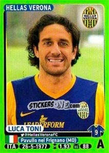 Sticker Luca Toni - Calciatori 2014-2015 n. 206 - Panini