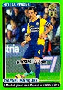 Sticker Rafael Marques (figurina quiz) - Calciatori 2014-2015 n. 210 - Panini