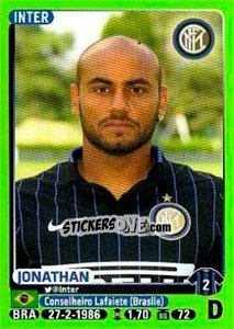 Cromo Jonathan - Calciatori 2014-2015 - Panini